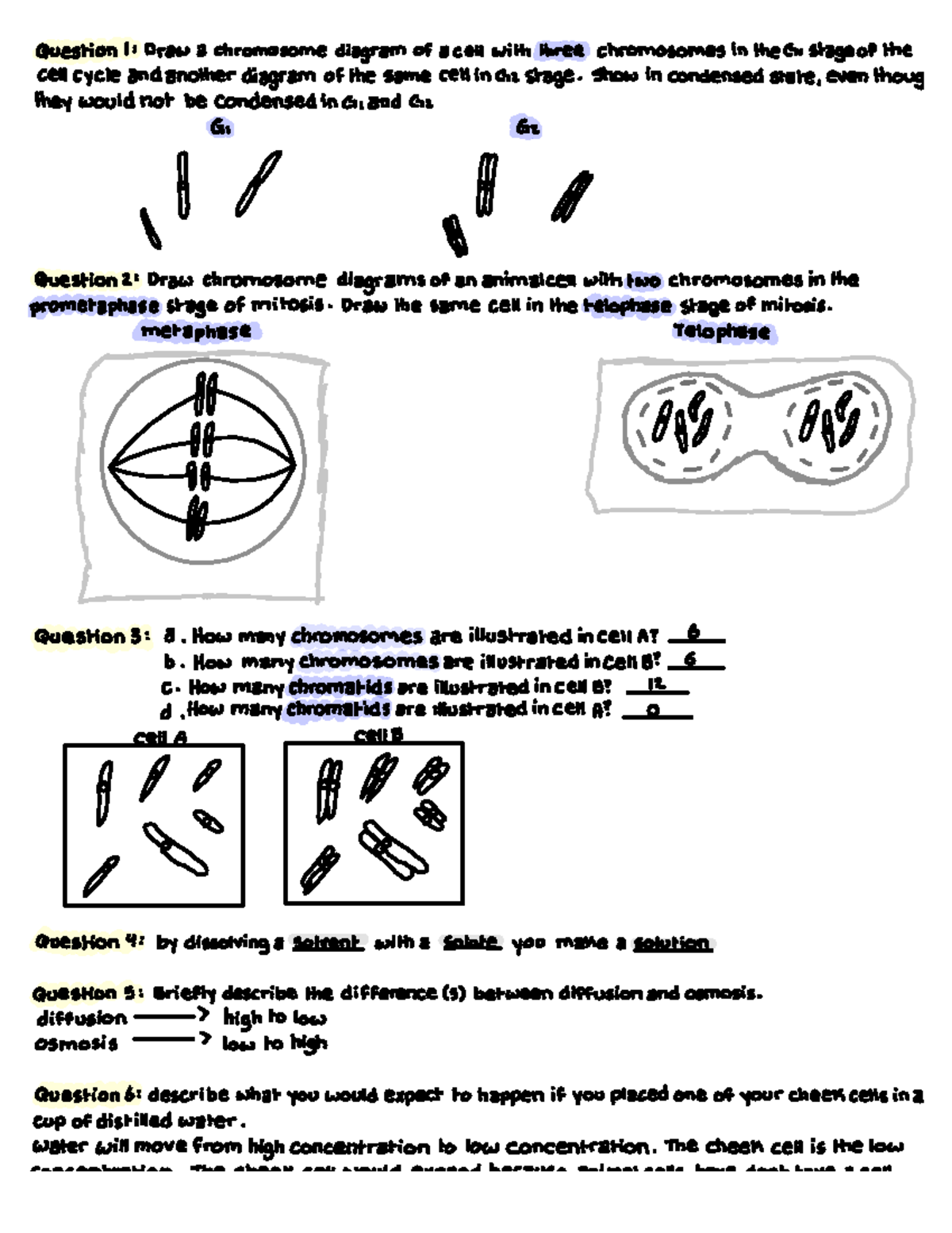 Bio 120 study prep for labs 2 and 3 - Biol 120.3 - Studocu