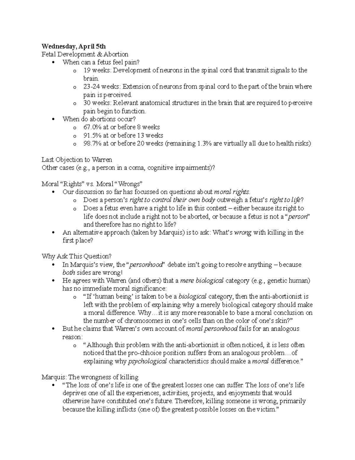 4-5-ethics-notes-wednesday-april-5th-fetal-development-abortion