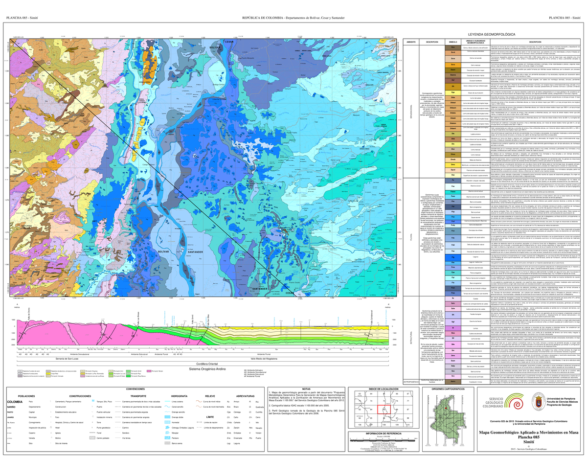 Mapa geomorfologico - HHHHHH - A' A Fpa Faas Fcd Ftas Fca Fpi Sc Fta ...