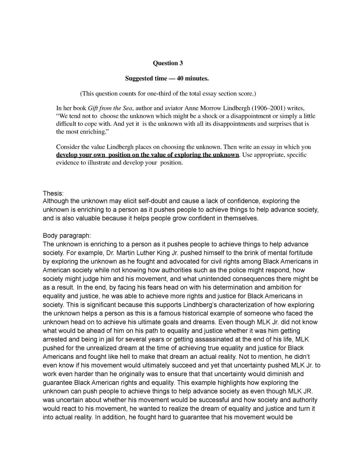 ap lang argument essay example 2014