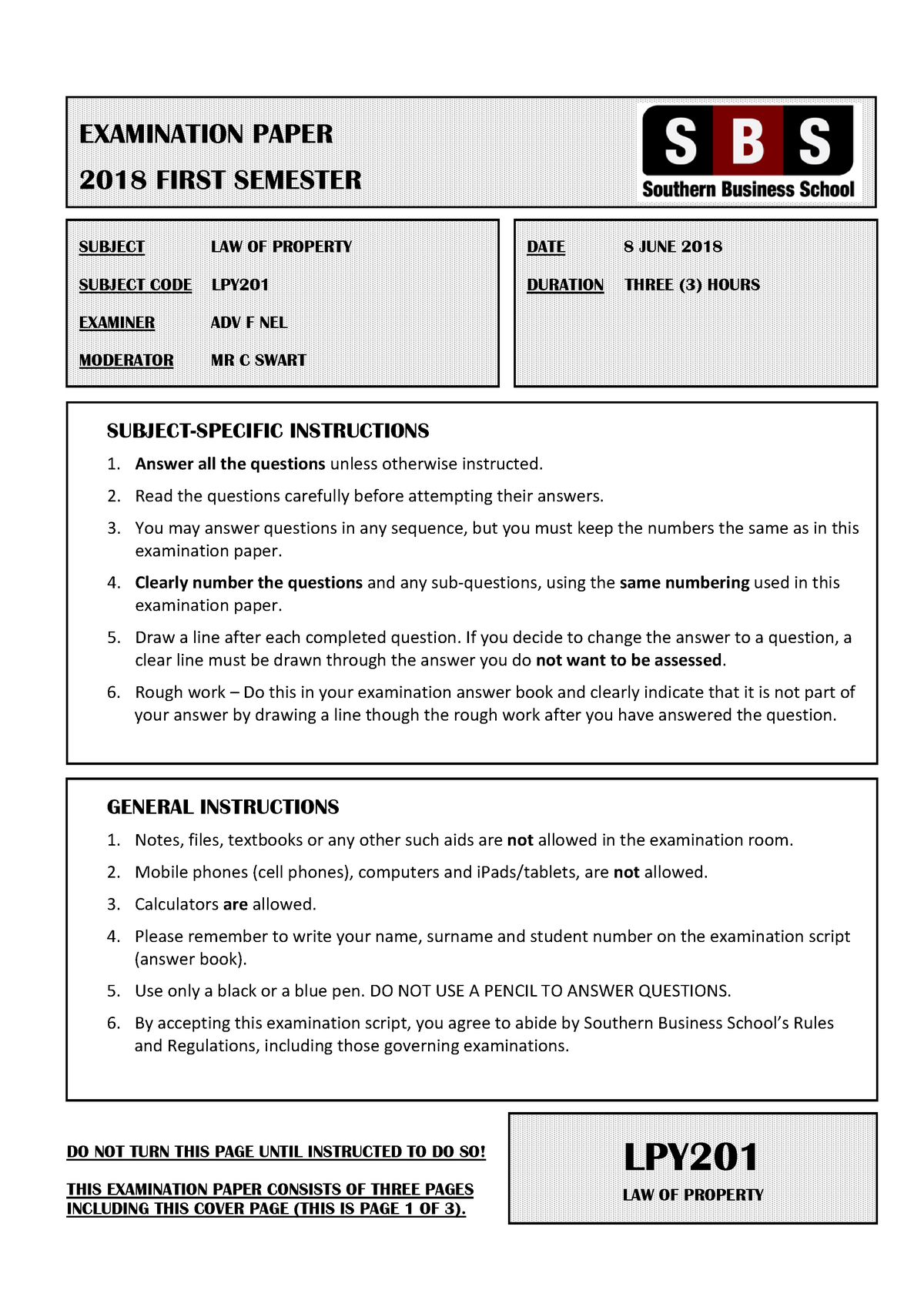 Exam Paper 2018 First Semester - Warning: TT: Undefined Function: 32 ...