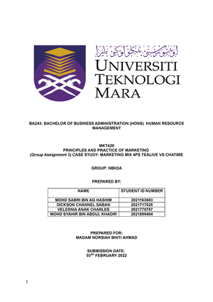 mkt420 group assignment 1