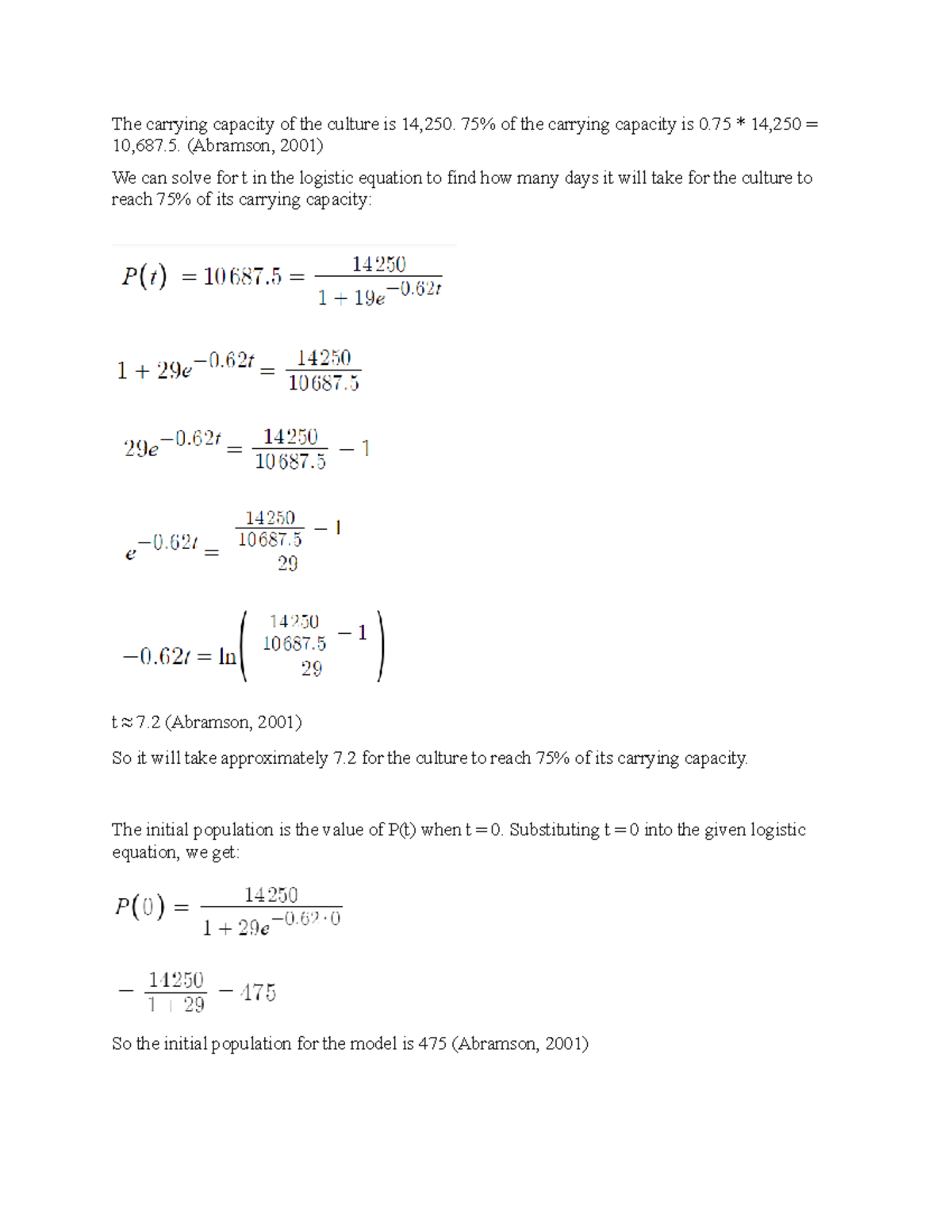 Discussion Assignment Unit 5 - MATH 1201 - UoPeople - Studocu