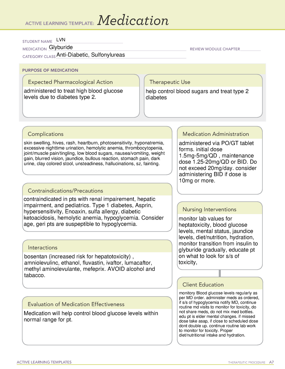glyburide-template-active-learning-templates-therapeutic-procedure-a