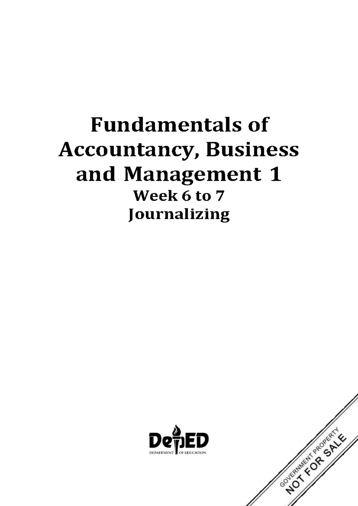 Q1-week 6-7 Fundamentals Of Abm1 - Fundamentals Of Accountancy ...