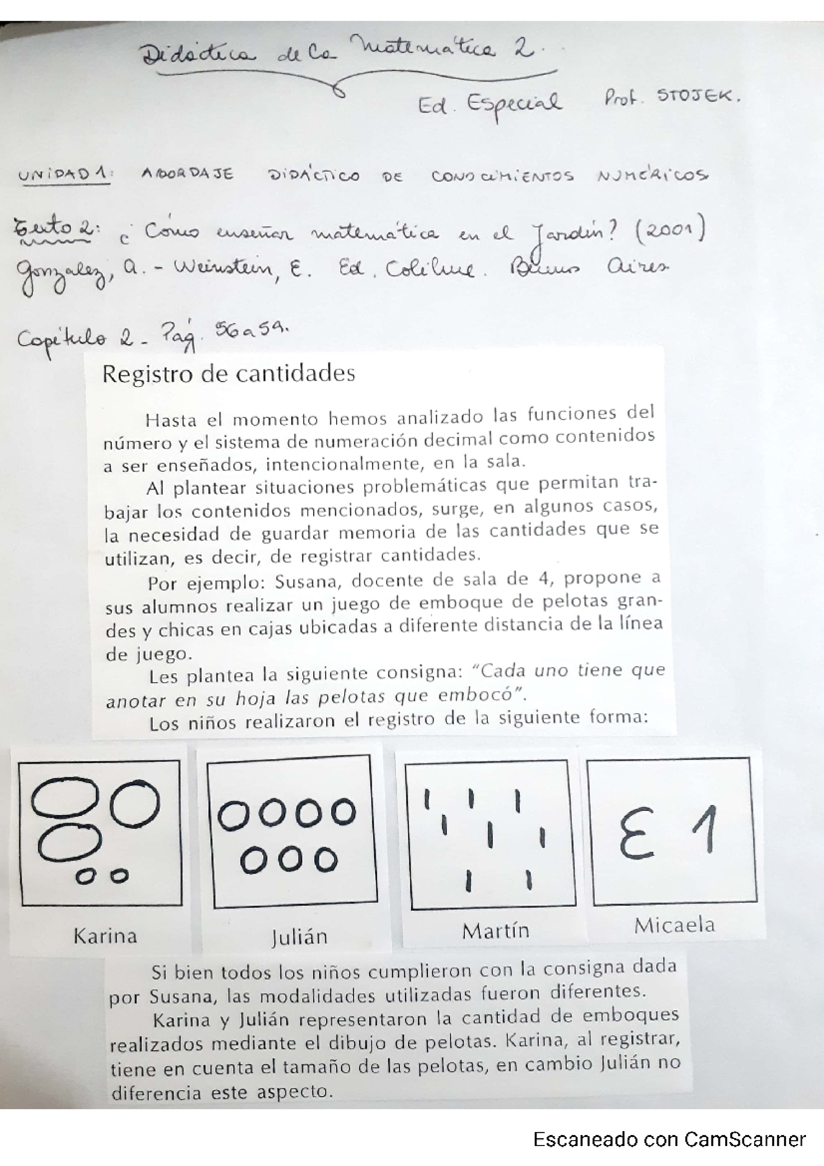 Cómo enseñar matemática en el jardín. Gonzales y Weinstein. Editorial ...