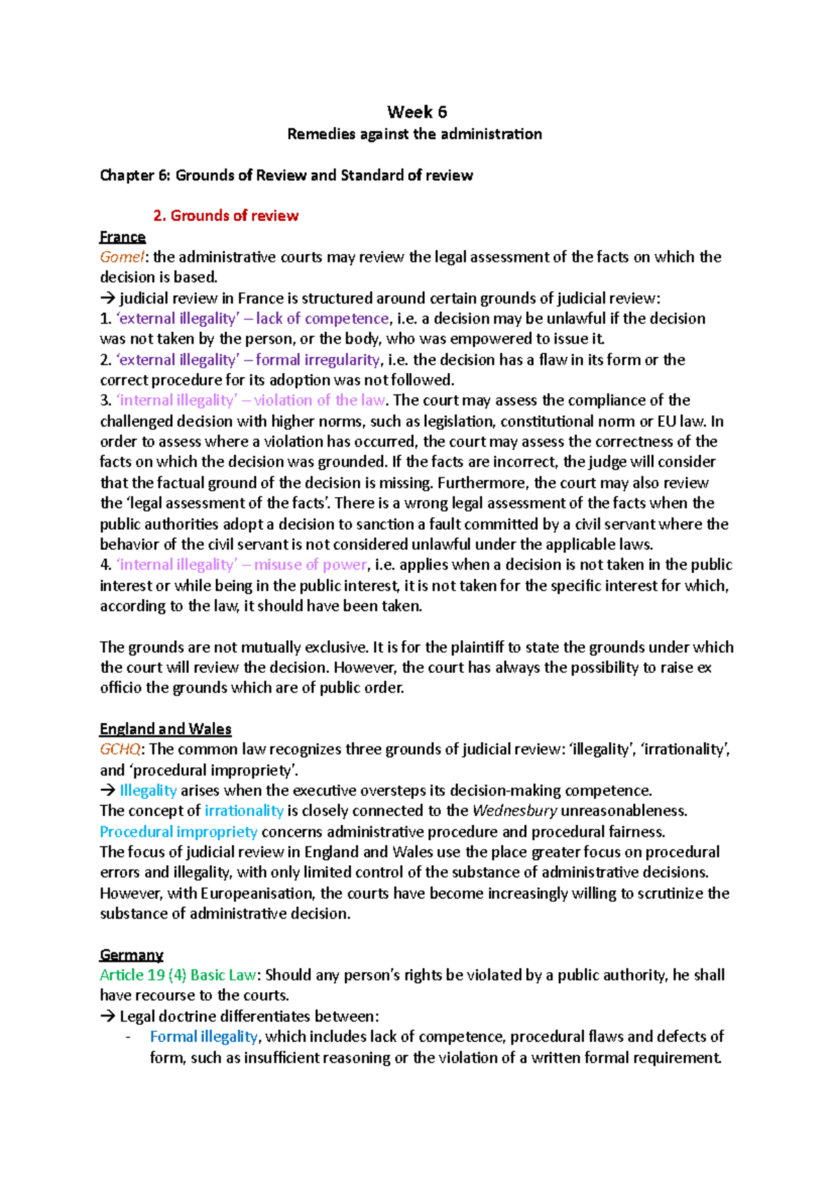 literature review week 6 gcu