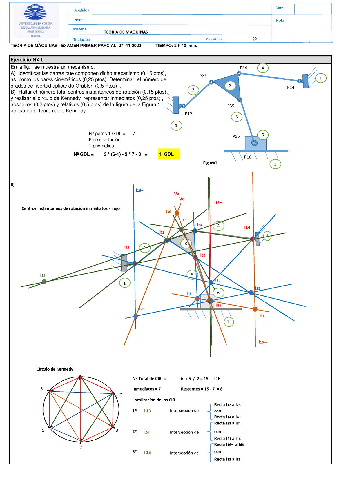 Solucion Examen Primer Parcial 27-11-2020 - TEORÍA DE MÁQUINAS 2º ...