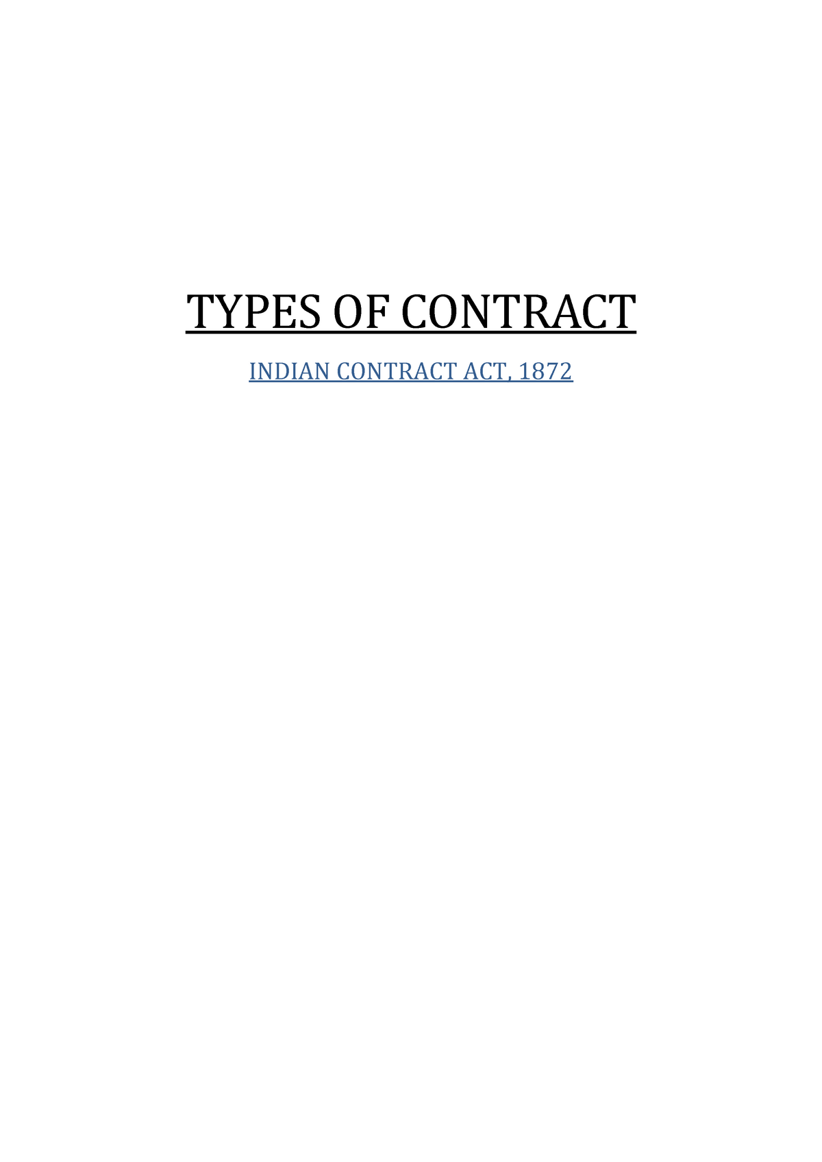 types-of-contract-types-of-contract-indian-contract-act-1872-what-is