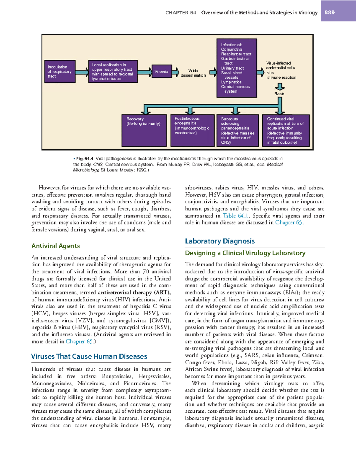 Laboratory Coverage IN Bailey CHAPTER 64 Overview of the Methods and