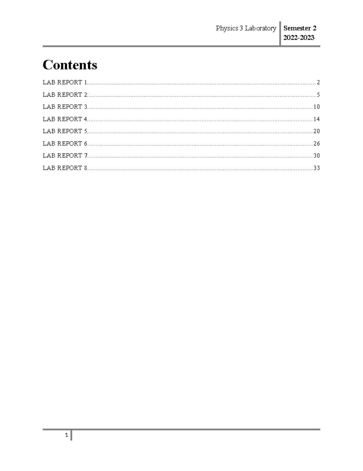 Lab-report 1 - Lab-report 1 - Contents 2022- LAB REPORT - Studocu