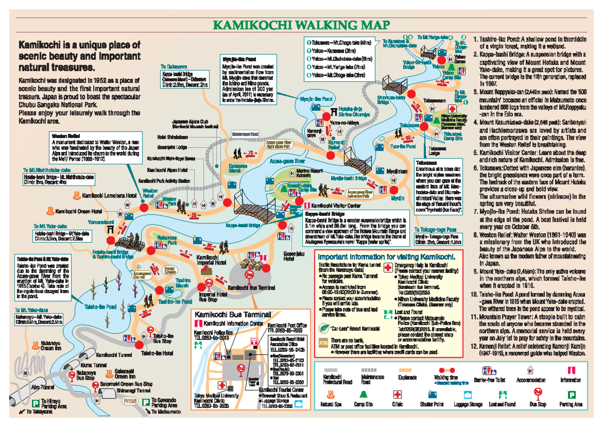 Kamikochi walking map - xxxxxxxxxxxxxx - JS1101E - Studocu