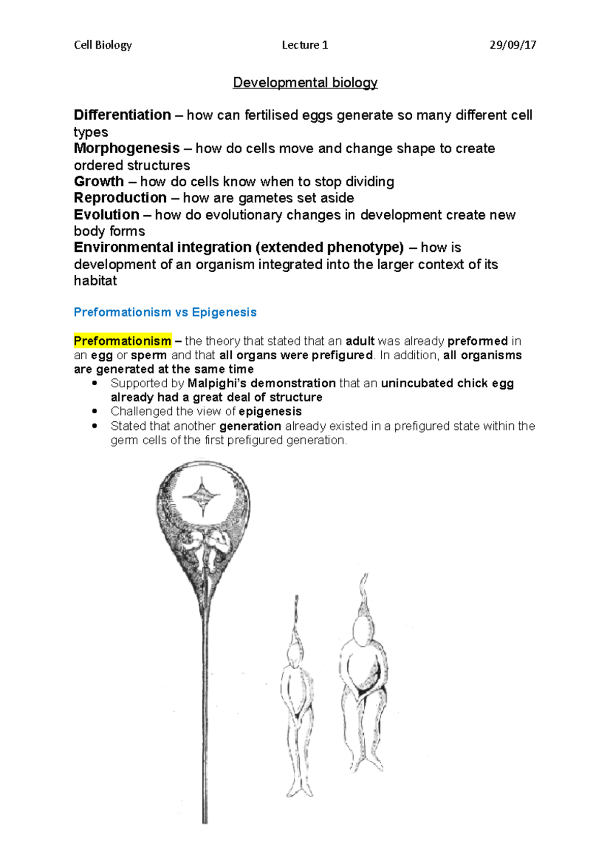 lecture-1-and-2-developmental-biology-cell-biology-lecture-1-29-09-17