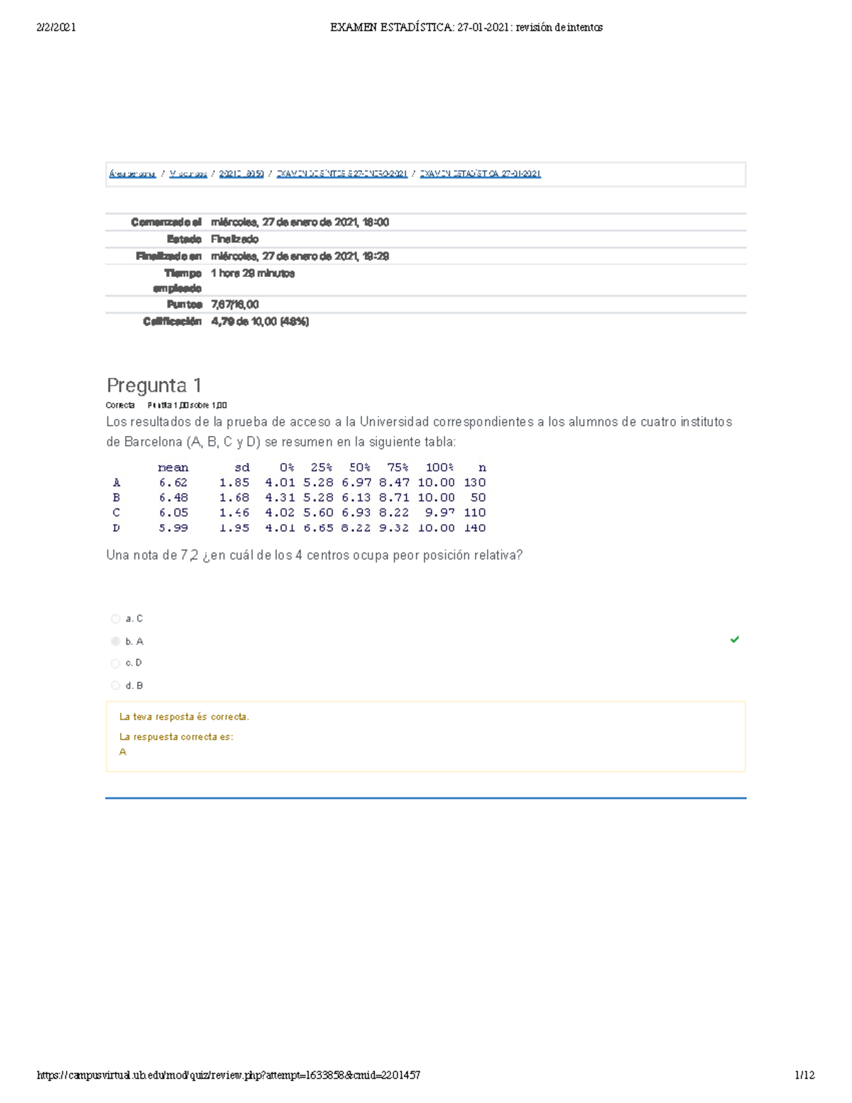 Examen De Contabilidad 2 - Área Personal/Mis Cursos/2021EI_8050/EXAMEN ...