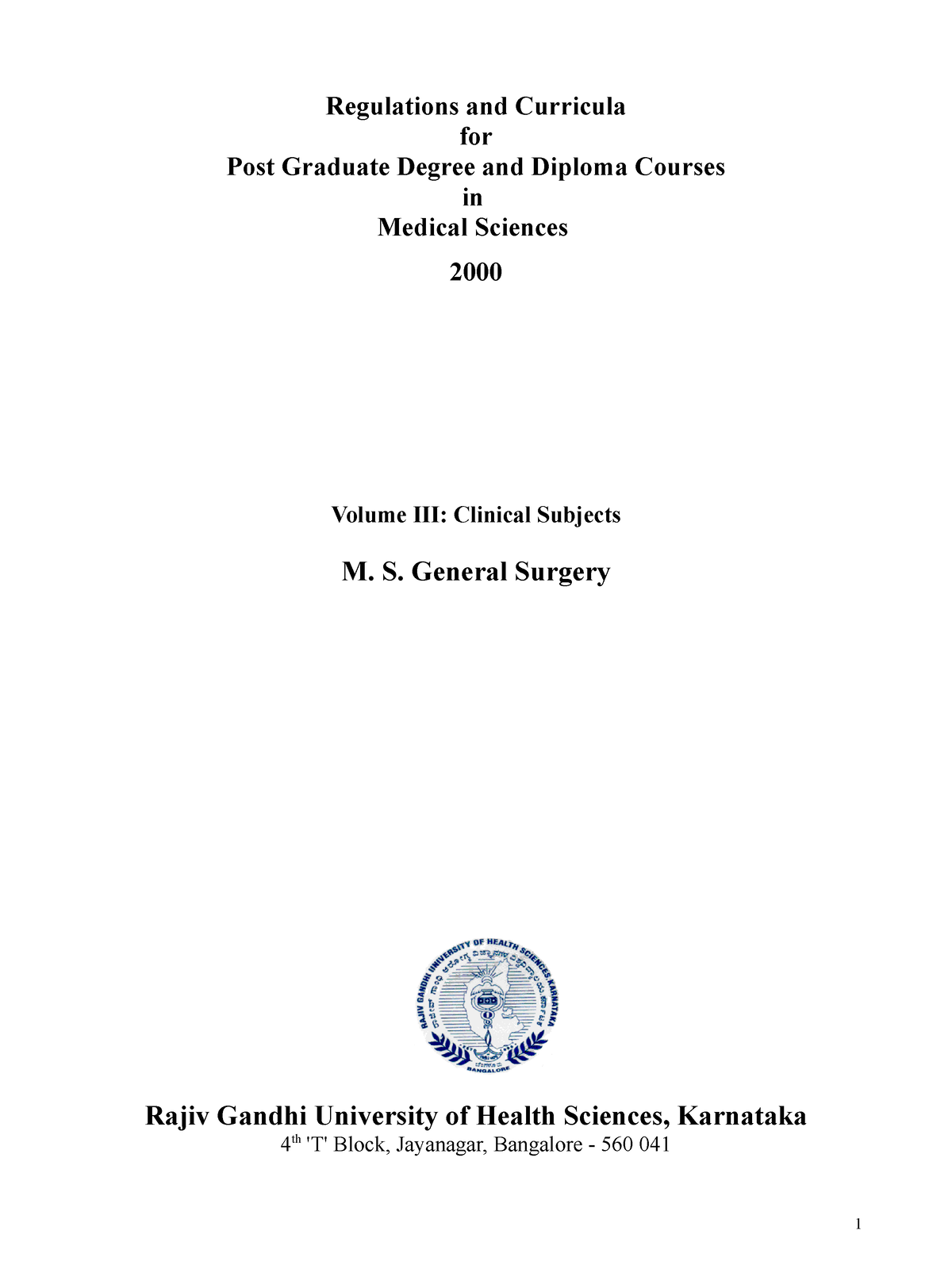 general surgery thesis topics rguhs