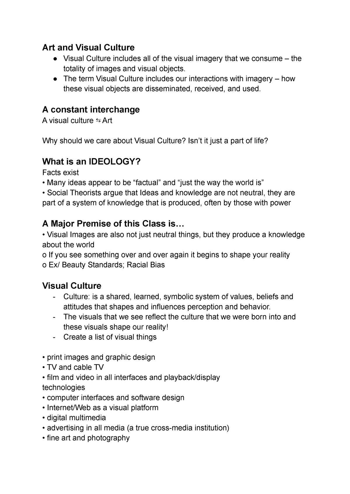 visual culture essay pdf