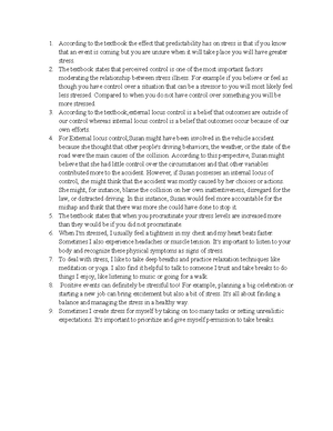 Chapter 1 - Introduction to Psychology, Class notes - Psychology 1010 ...