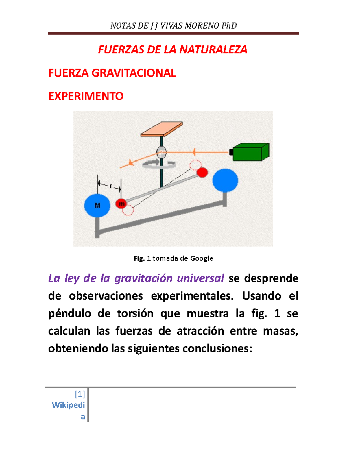 Fuerzas DE LA Naturaleza - FUERZAS DE LA NATURALEZA FUERZA ...