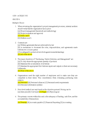 Group 3 Module 5 MCQ - Review materials - The principles underlying the ...
