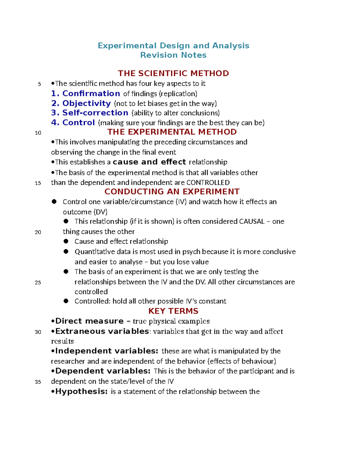 experimental design for engineering dimensional analysis