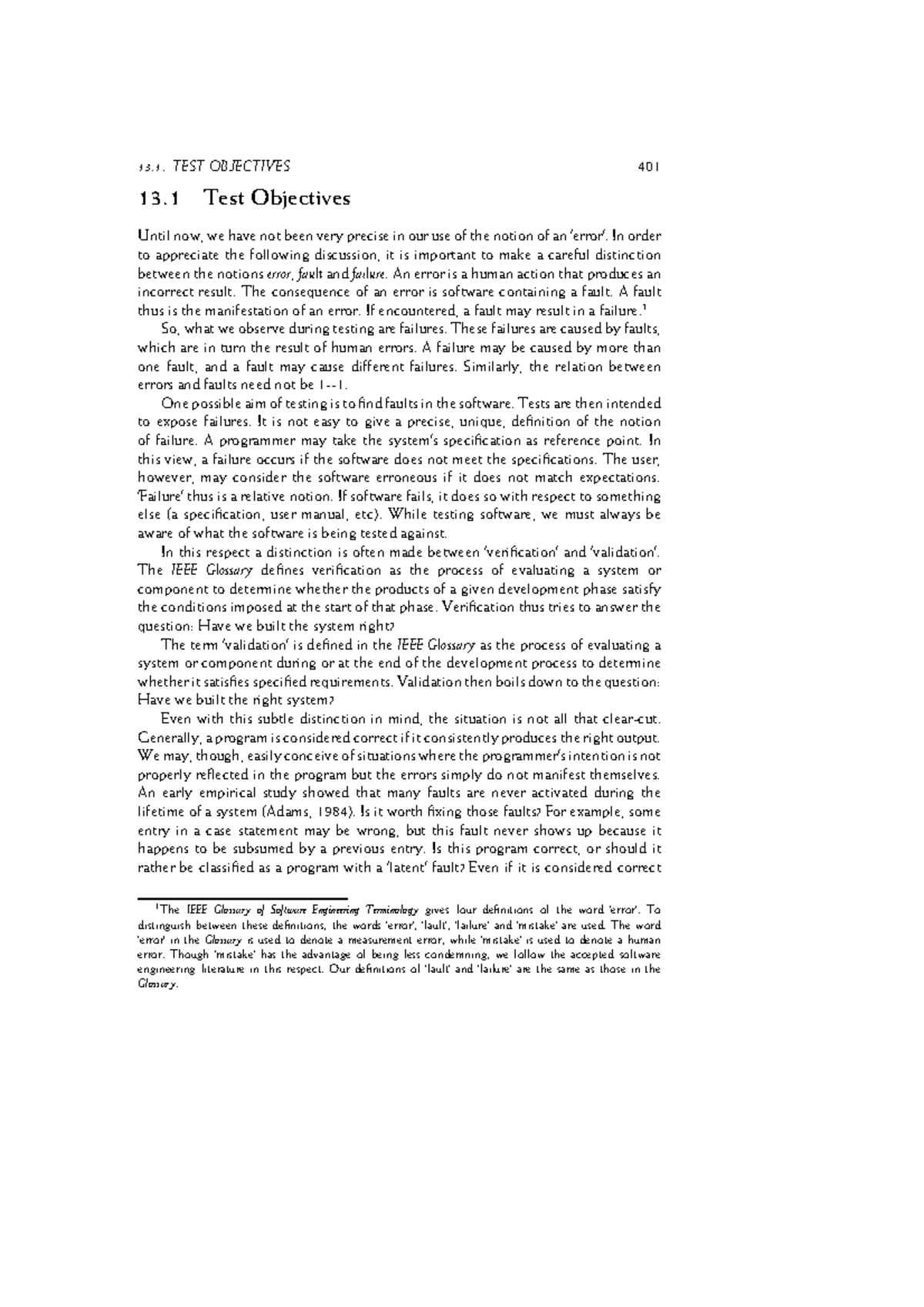 Computer Engineering 101 - 13. TEST OBJECTIVES 401 13 Test Objectives ...