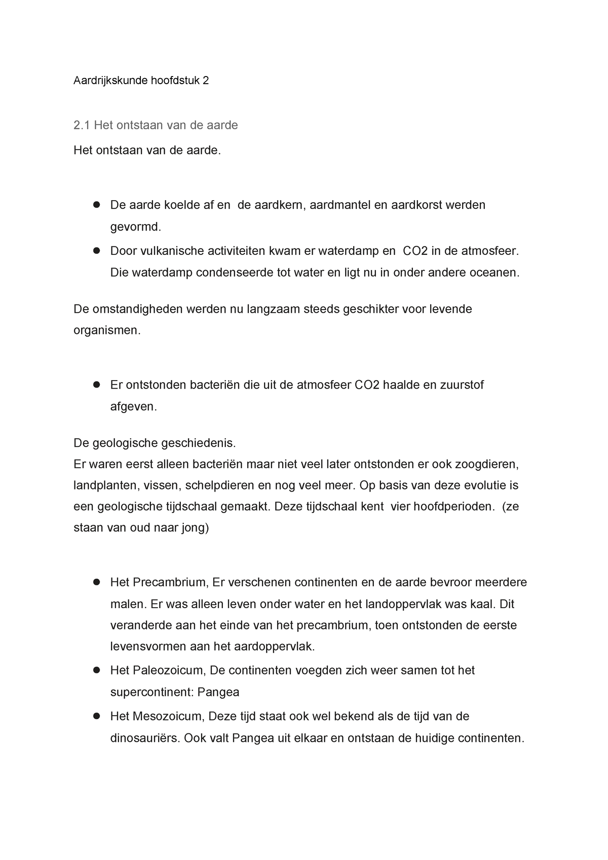 Aardrijkskunde Samenvatting Hoofdstuk 2 - Aardrijkskunde Hoofdstuk 2 2 ...