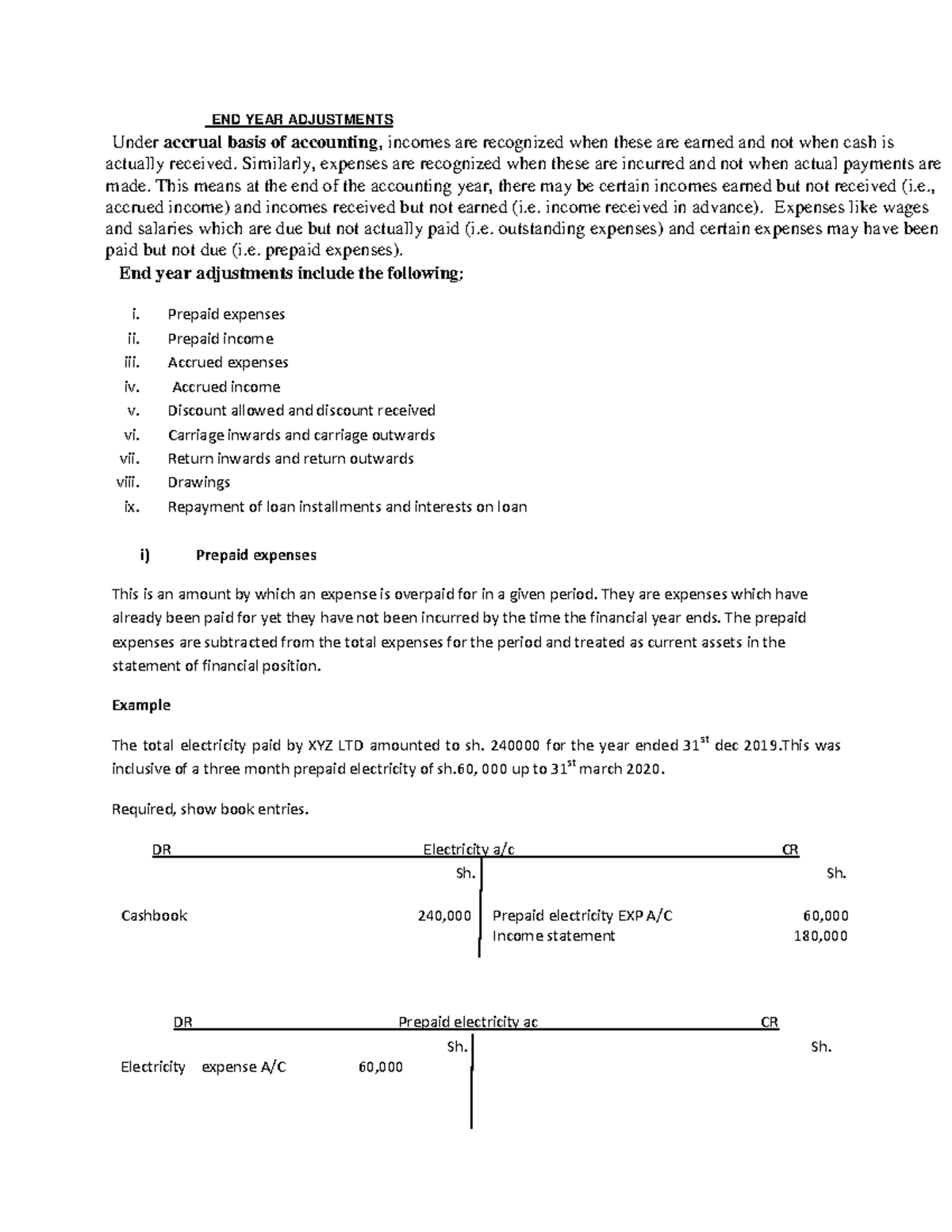 BAF 121 Introduction TO Accounting II - Financial Statement - END OF ...