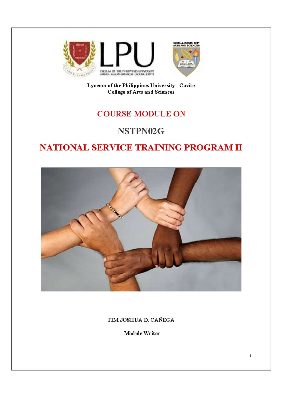 Module 2 - self development - Lyceum of the Philippines University ...