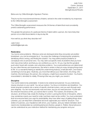 Final paper instructions - Jade Colon Communication Studies Professor ...