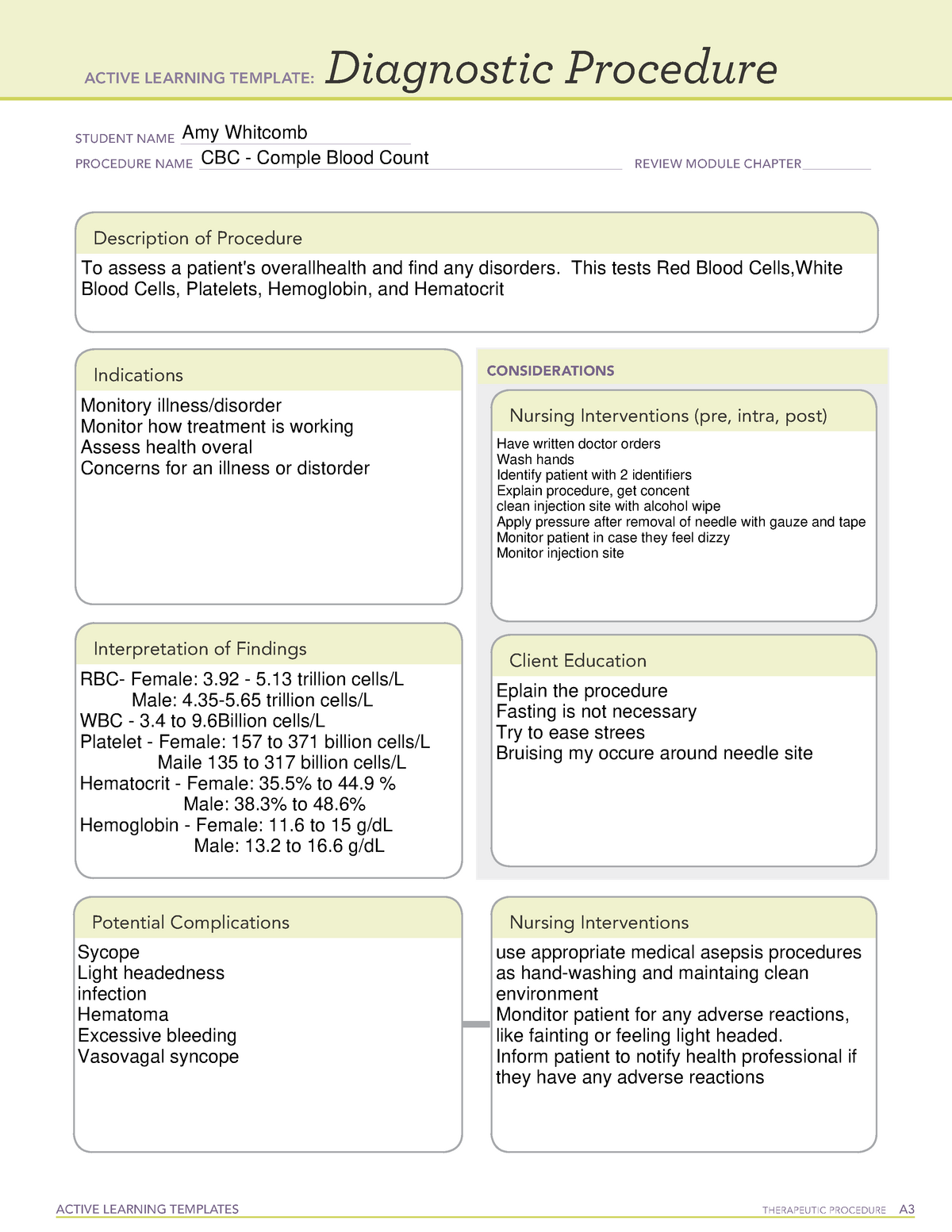 ati-cbc-diagnostic-procedure-active-learning-templates-therapeutic