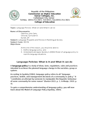 ESOL Unit Lesson Plan Ackerman - Final Project: Unit Lesson Plan ...