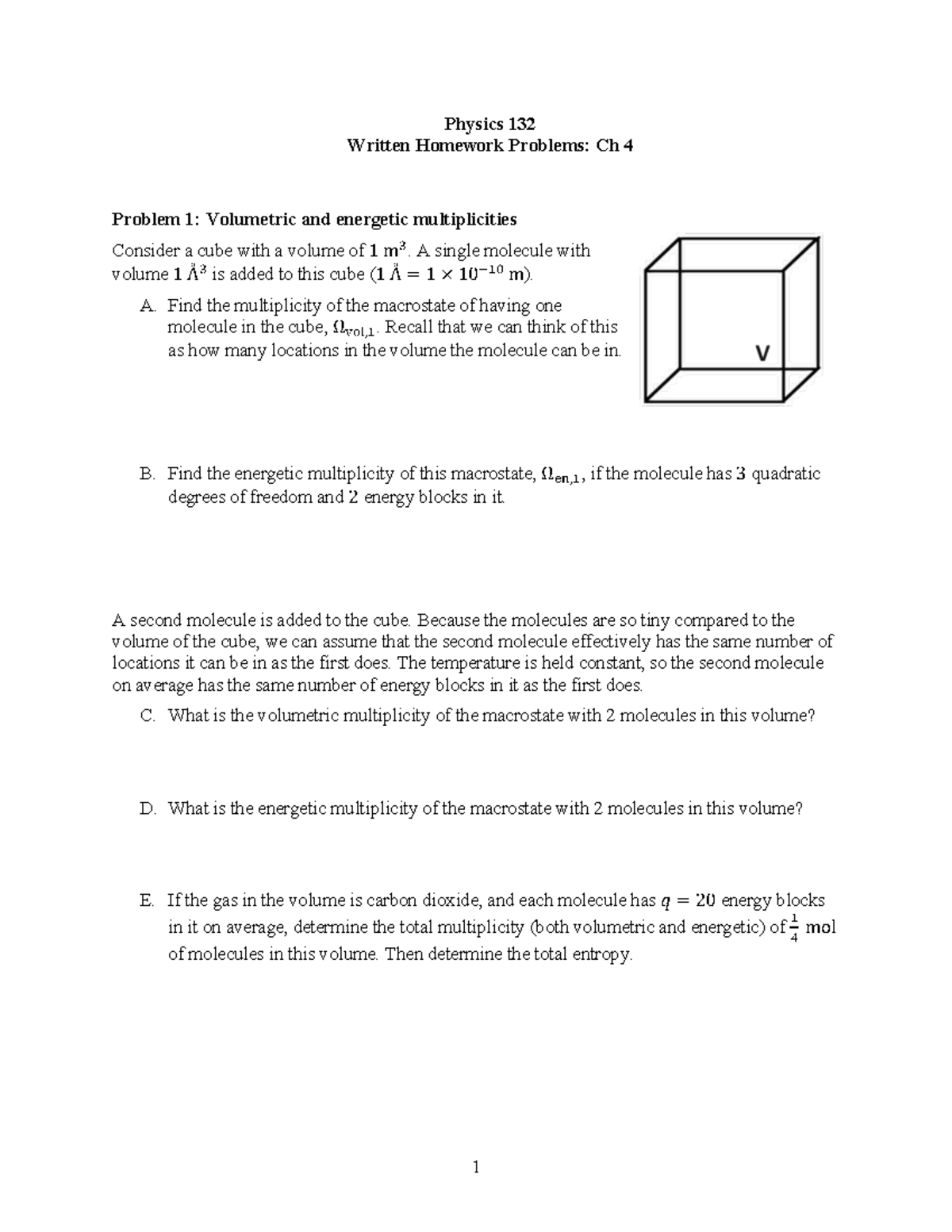 Ch 04 - Written Homework Phys 132 - Physics 132 Written Homework ...