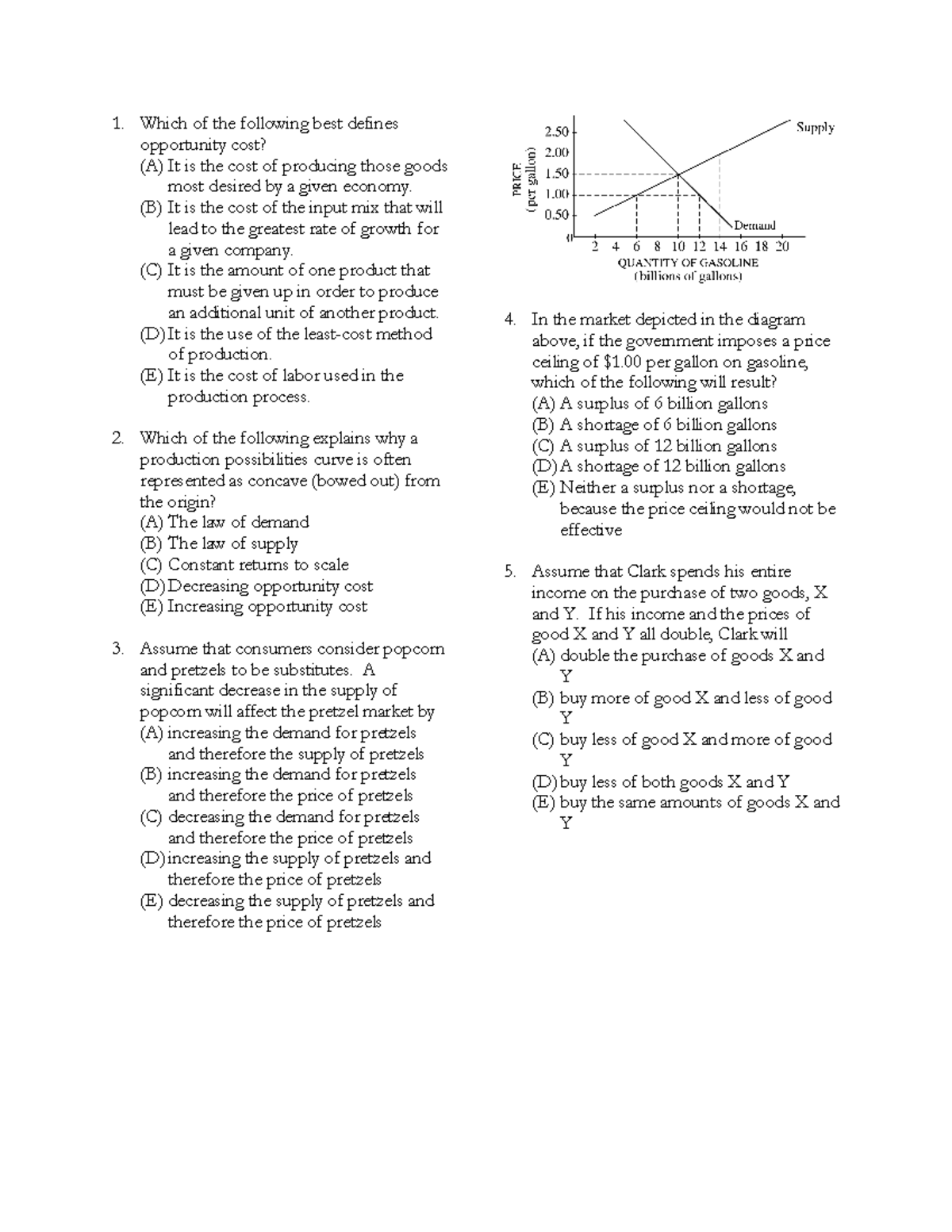 291717224 FLVS AP Microeconomics Final Study Guide With Answers - Which ...