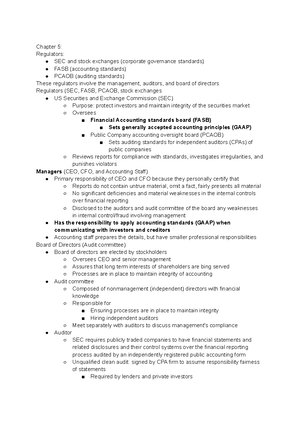 Chapter 2 Notes Honors Financial Accounting - ACCT 2901 - Temple ...