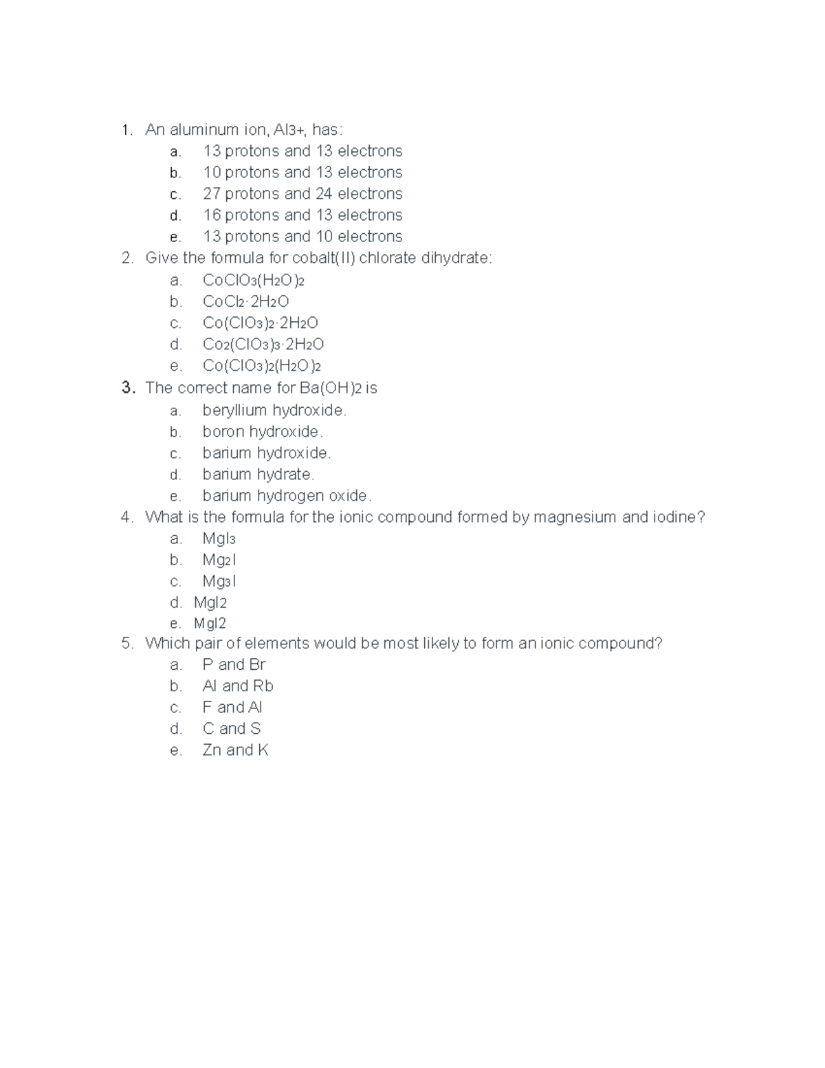 Quiz 3 (Chem) - Quiz on chapter 3 - Deprecated API usage: The SVG back ...