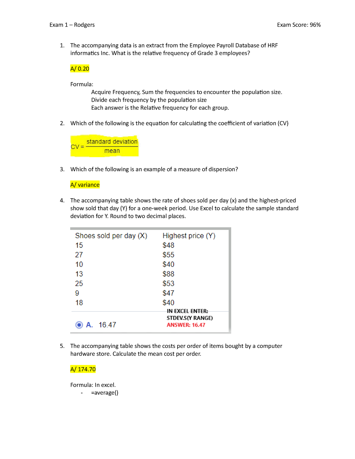 Exam 1 - Rodgers. shshdhdjdjdjdjdjdjd - The accompanyinginformatics Inc ...