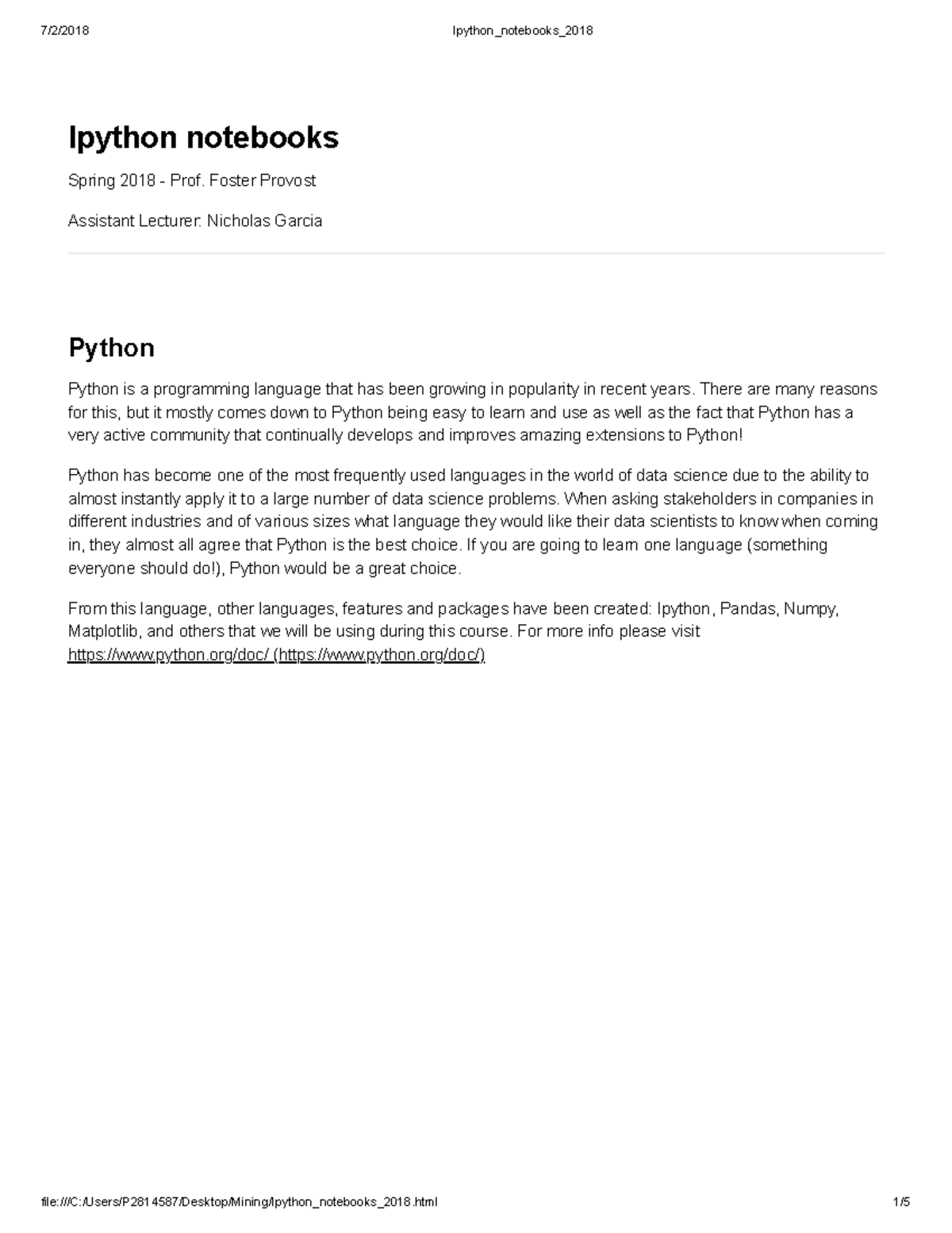 Ipython notebooks 2018 - Ipython_notebooks_2018 Ipython notebooks ...
