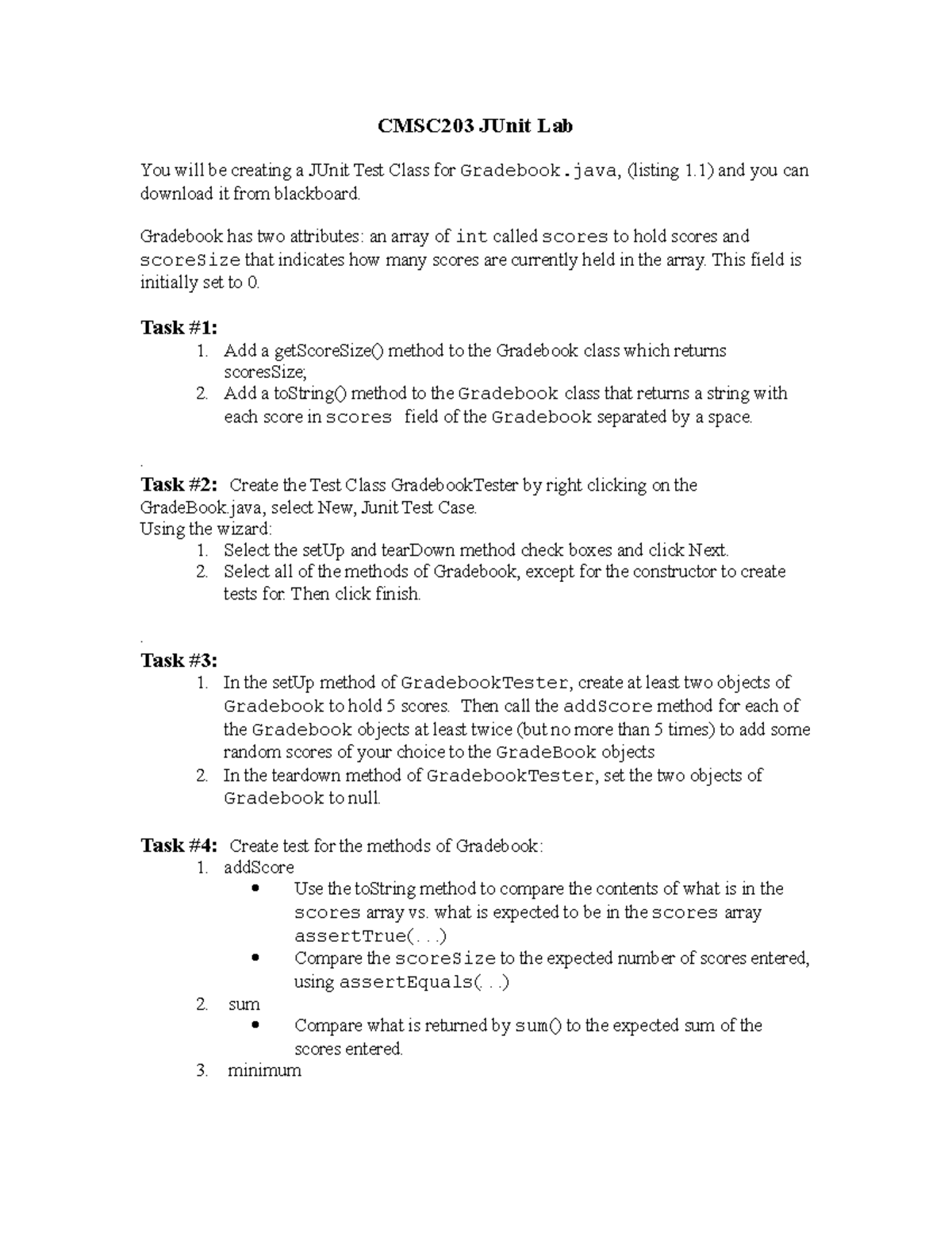 lab-4-junit-testing-cmsc203-junit-lab-you-will-be-creating-a-junit