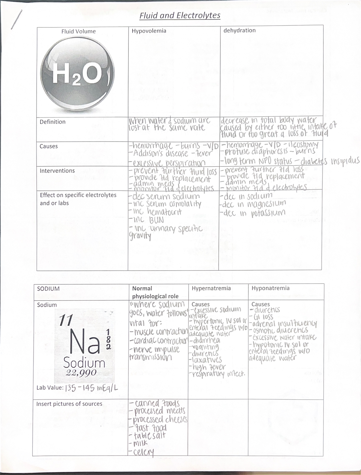 Module 2 Fluid And Electrolytes - NUR 2222C - Studocu