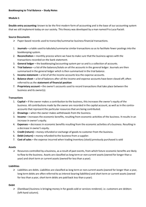 BKTB-ICB Assignment 3-AB-2023 - Bookkeeping to Trial Balance (BKTB) ICB ...