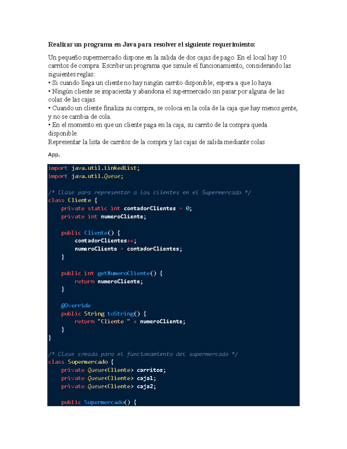 TF Sánchez ALAY Jandy - Ejercicio hecho en clase usando java en vsc ...