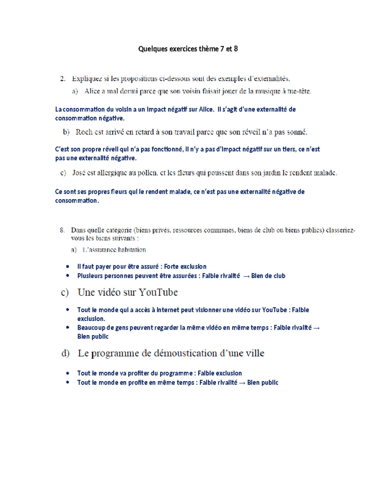Solutions 7 - Voici un solutionnaire pour un devoir de franglais ...