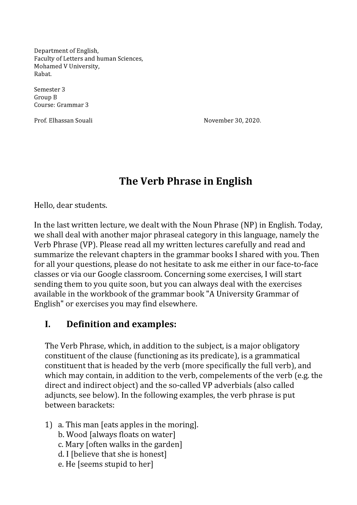 the-verb-phrase-department-of-english-faculty-of-letters-and-human