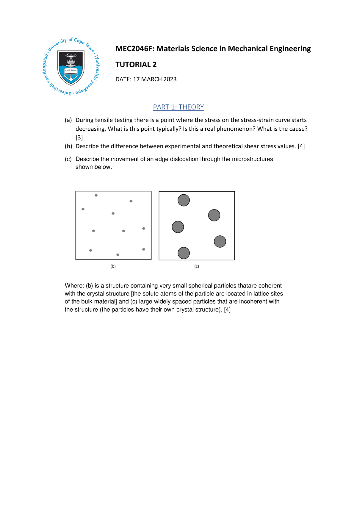 MEC2046F Tutorial 2 MEC2046F Materials Science In Mechanical   Thumb 1200 1697 