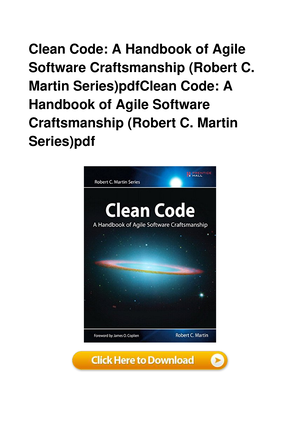 Book Review: Clean Code. A Handbook of Agile Software