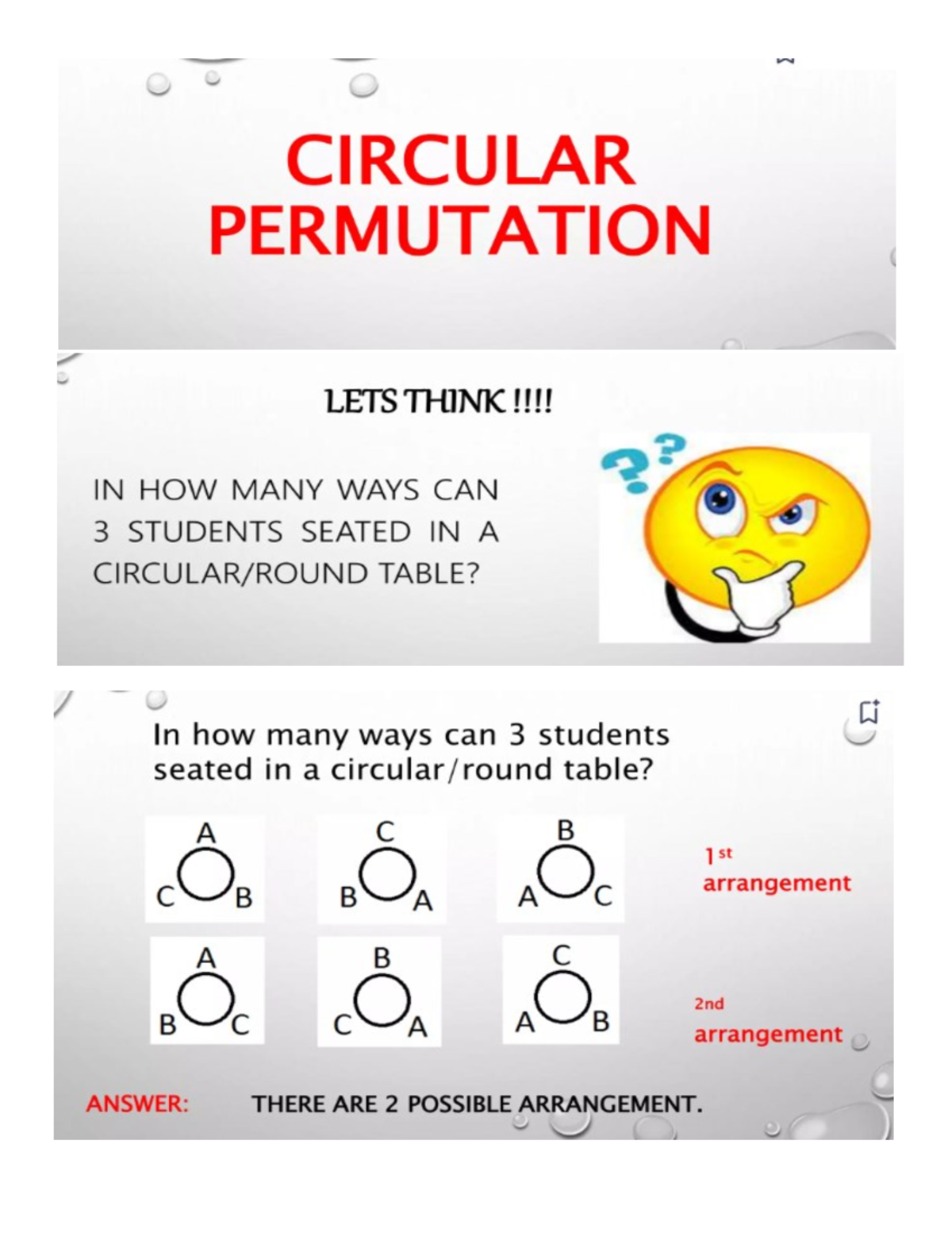 LAS-Circular-Permutation - Civil Engineering - Studocu