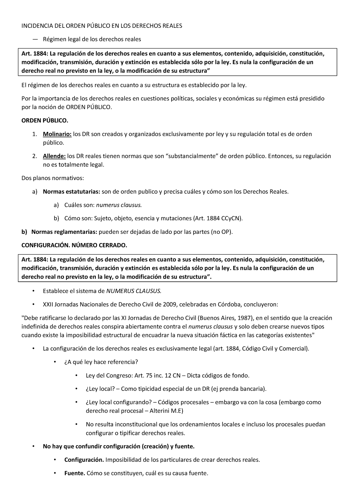 DDD - LLLLLL - INCIDENCIA DEL ORDEN P⁄BLICO EN LOS DERECHOS REALES ...