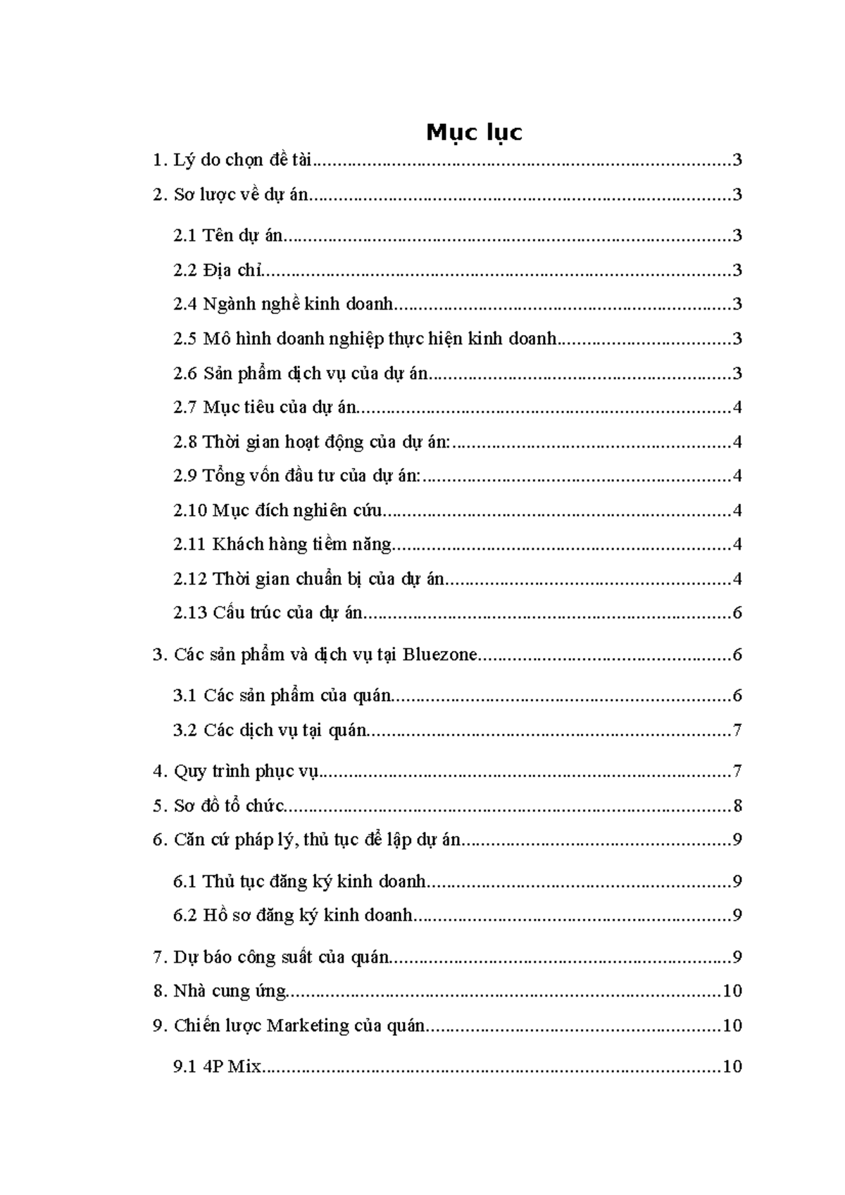 Dự án Blue Zone Mục lục Các loại thức ăn như các loại bánh ngọt