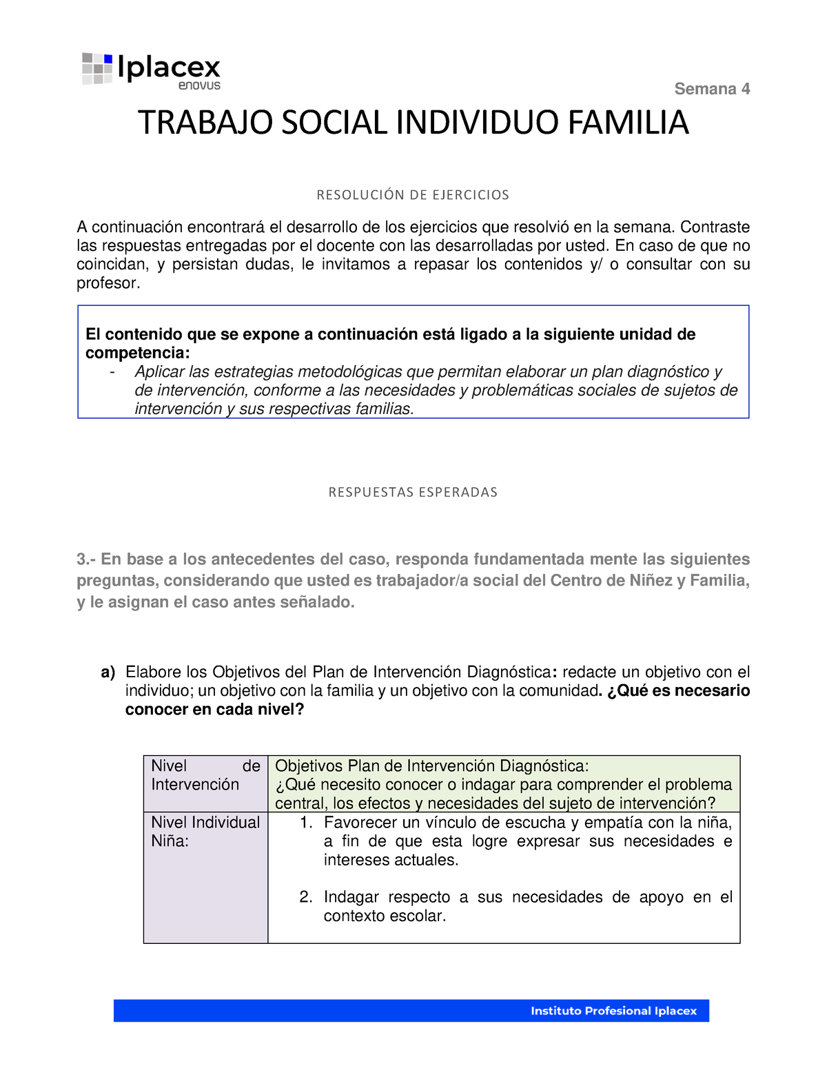 R 4 - Ejercicios Obligatorios Semana 1 - Semana 4 TRABAJO SOCIAL ...