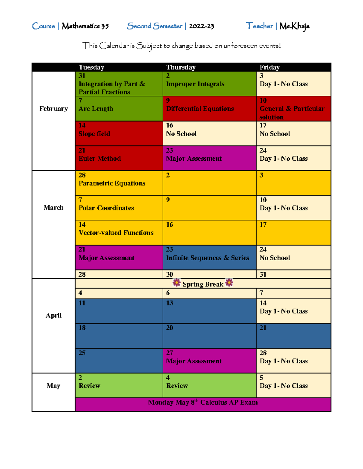 calendar-2nd-semester-2022-23-course-mathematics-35-second